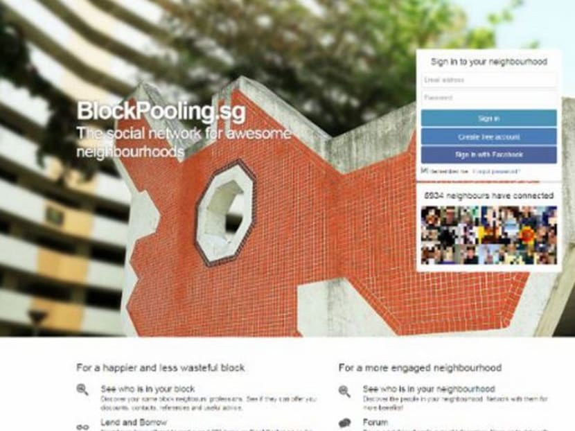 Screengrab of Blockpooling website.