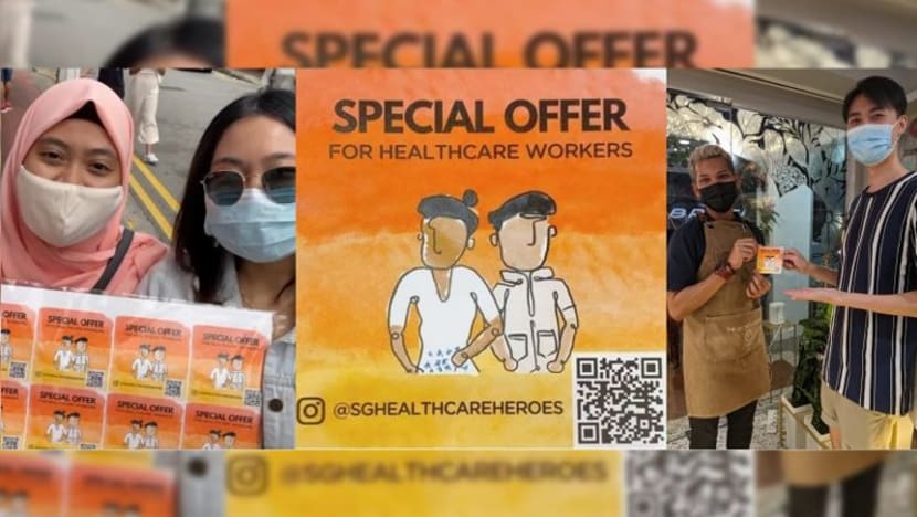 Sekumpulan belia mulakan gerakan julang bakti kakitangan kesihatan; tawar diskaun di lebih 40 kedai Sekumpulan belia mulakan gerakan julang bakti kakitangan kesihatan; tawar diskaun di lebih 40 kedai