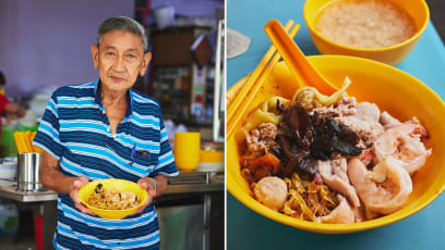 Popular Tiong Bahru ‘No Signboard’ Bak Chor Mee Hawker’s Fate Uncertain After Closure Of Longtime Coffeeshop