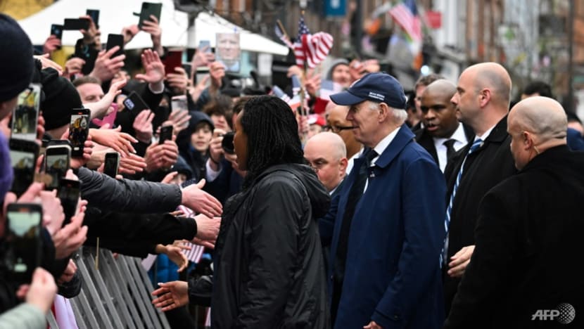 Biden to address Irish parliament on historic visit Biden to address Irish parliament on historic visit