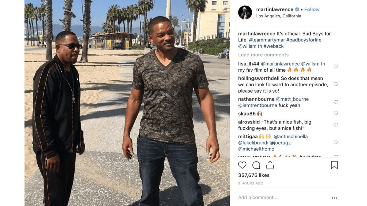 Martin Lawrence confirms Bad Boys return 8days