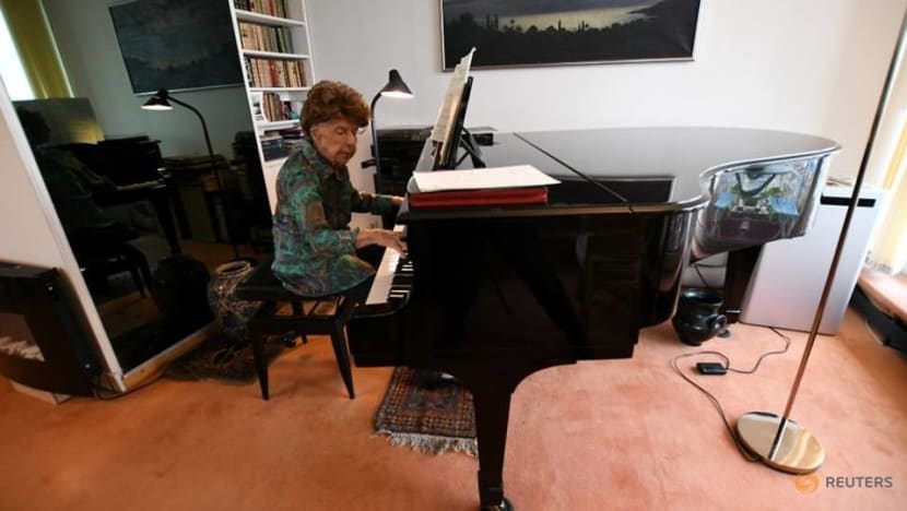 'Food for the spirit': French 106-year-old pianist to release sixth album