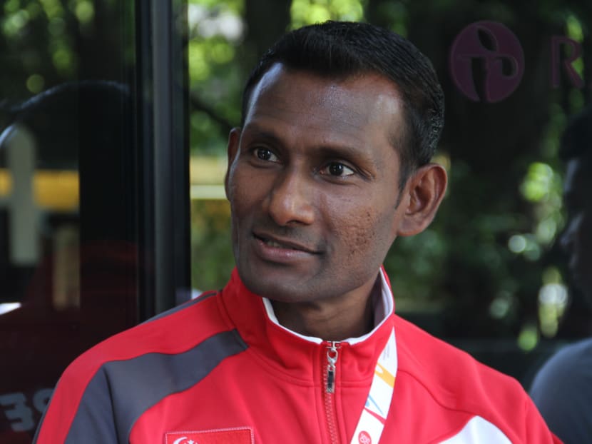 Assistant Coach of the Young Lions S Subramani. Photo: Jaslin Goh