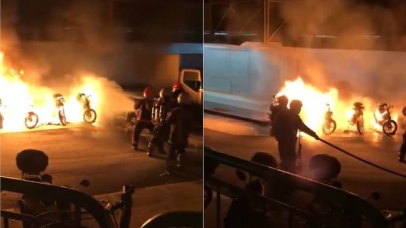 Man jailed for starting car park fire outside Boon Lay Shopping Centre Man jailed for starting car park fire outside Boon Lay Shopping Centre