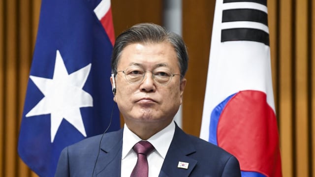 文在寅：韩朝美中领袖原则上达成终战协议