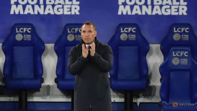 Soccer-Stuttering Leicester must embrace the challenge, says Rodgers Soccer-Stuttering Leicester must embrace the challenge, says Rodgers