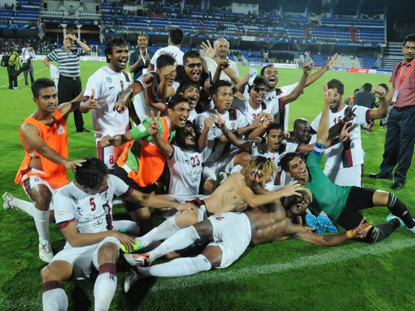 Kolkata club Mohun Bagan clinched the championship with a 1-1 draw against Bengaluru FC yesterday. Photo: I-League/Facebook