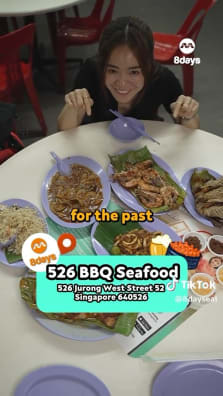 Here is the place where Chen Ning gets all her home-cooked food. 526 BBQ Seafood is her parents’ store! Westie, have you tried it?
 
📍526 BBQ Seafood
526 Jurong West Street 52,
Singapore 640526