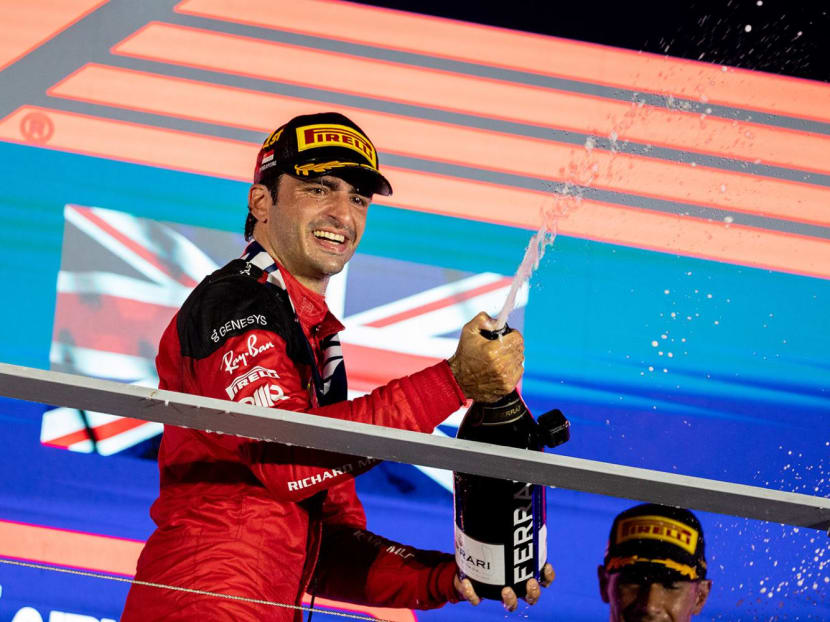 Ferrari's Sainz wins F1 Singapore Grand Prix in dramatic race, but fans of Verstappen leave disappointed