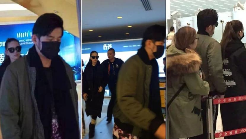 Jay Chou heads to last 2015 concert with wife Hannah Quinlivan in tow