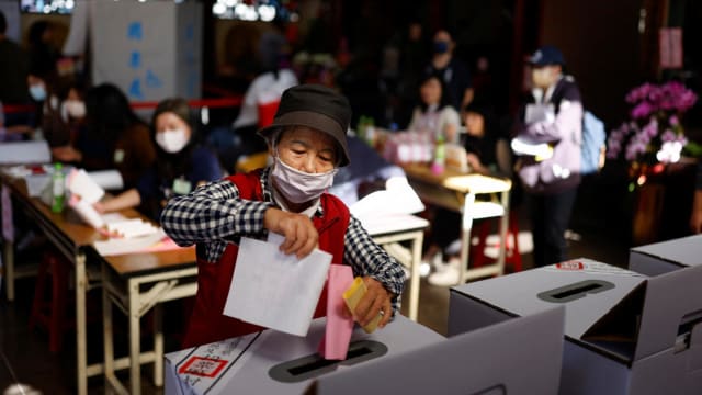 赖清德领先268万票 台湾总统选举呈现明显优势