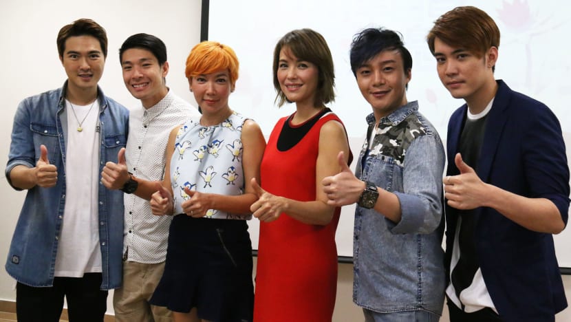 Zoe Tay, Rebecca Lim, Kym Ng, Pan Lingling take on piano battle to raise funds
