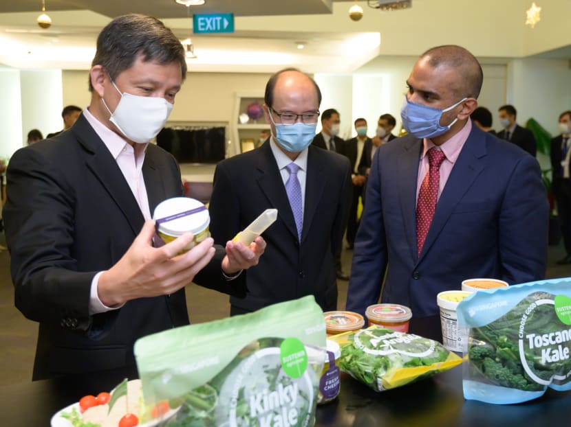 Trade and Industry Minister Chan Chun Sing said such R&D efforts are key to helping Singapore meet its future food supply needs, given that it lacks large tracts of land.