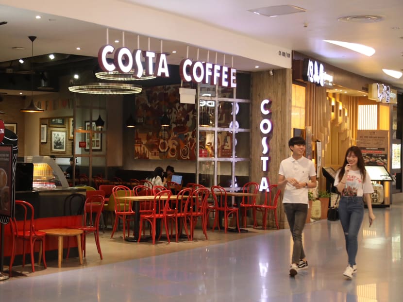 Over the last 3.5 months, British coffee chain Costa Coffee has closed six outlets in Singapore, with its two remaining branches at Holland Village and VivoCity mall bowing out in the next fortnight.