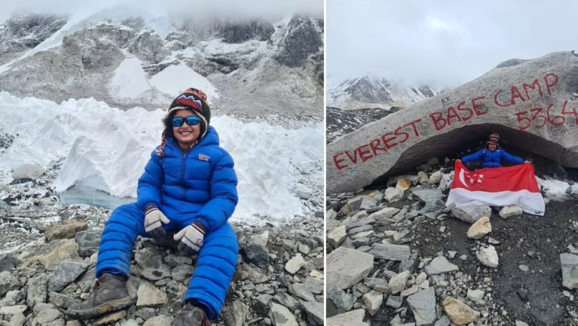 Baru berusia 6 tahun, kanak-kanak SG ini yang paling muda jejak kem pangkalan Gunung Everest