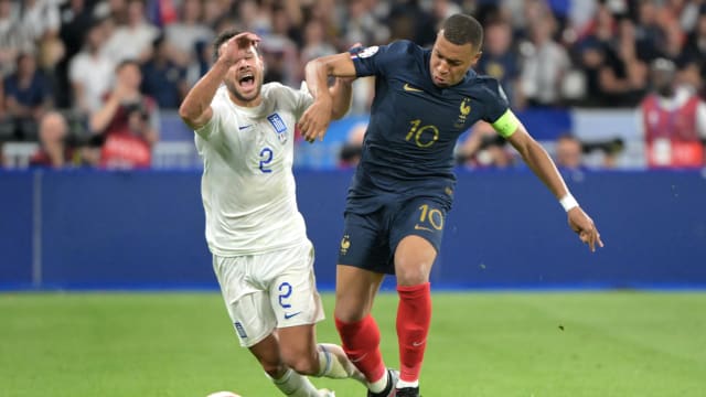 欧锦预赛消息：法国1比0小胜希腊