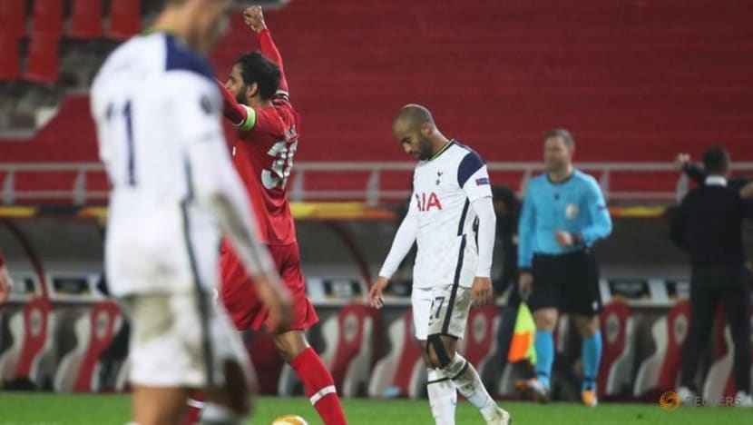 Football: Antwerp upset Spurs to go top of Europa League group, Milan win again Football: Antwerp upset Spurs to go top of Europa League group, Milan win again