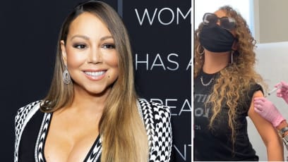 Mariah Carey Hits High Note While Receiving Her COVID-19 Vaccine