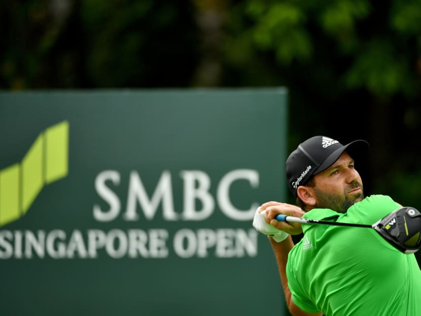 Sergio Garcia finished joint-11th on his debut at this year's SMBC Singapore Open. Photo: SMBC Singapore Open