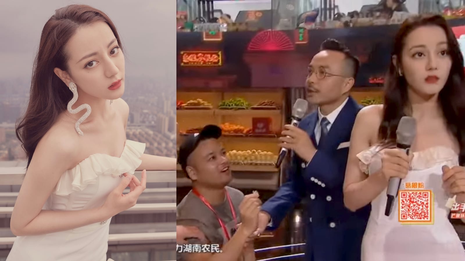 A Man Rushed On Stage To Propose To Dilraba Dilmurat During A Live Show And Netizens Are Praising Her For Her Response A Man Rushed On Stage To Propose To Dilraba Dilmurat During A Live Show And Netizens Are Praising Her For Her Response
