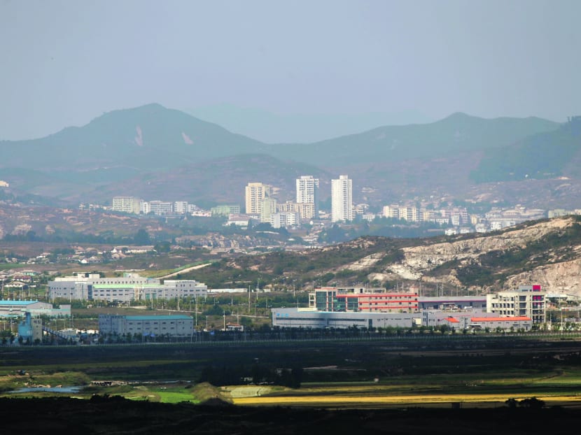 The missiles were fired from Kaesong, a symbol of North-South cooperation. PHOTO: REUTERS