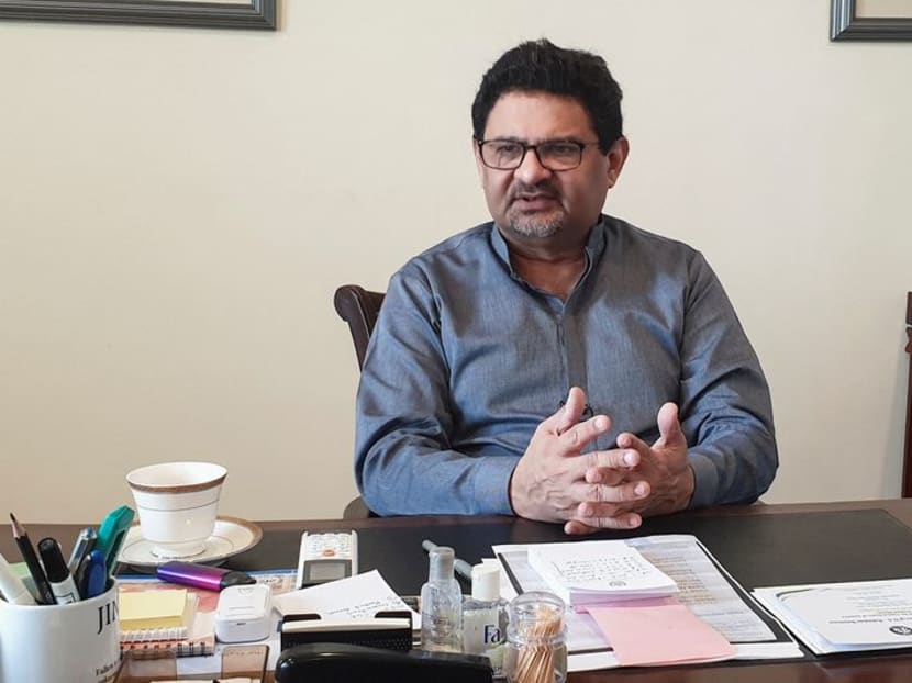 FILE PHOTO: Miftah Ismail, Pakistan's Federal Minister for Finance and Revenue, speaks during an interview with Reuters in Islamabad, Pakistan, September 18, 2022. REUTERS/Salahuddin FILE PHOTO: Miftah Ismail, Pakistan's Federal Minister for Finance and Revenue, speaks during an interview with Reuters in Islamabad, Pakistan, September 18, 2022. REUTERS/Salahuddin