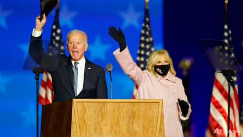 'It ain't over until every vote is counted': Biden addresses supporters