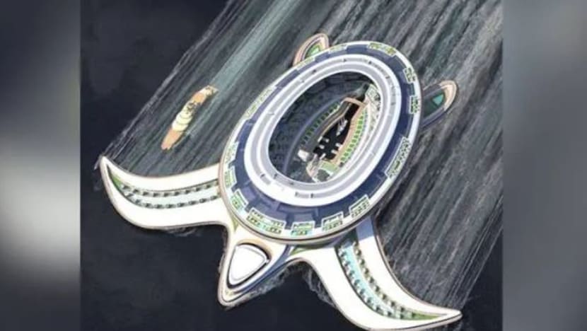 Arab Saudi bakal miliki bandar terapung berbentuk penyu bernilai AS$8 bilion