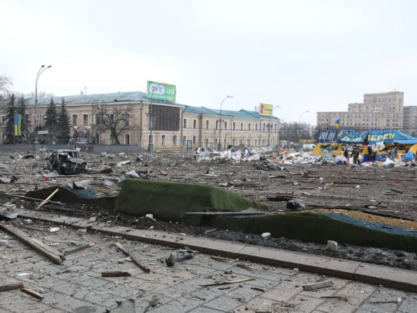 Missiles hit centre of Ukraine's second-largest city Kharkiv 