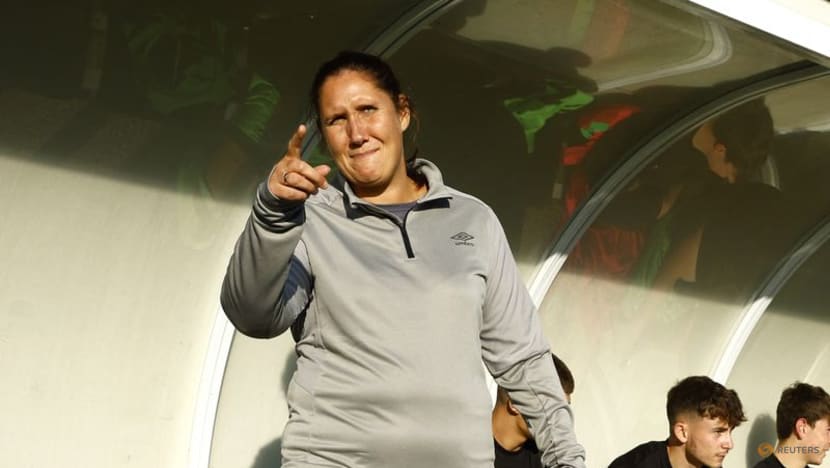 First woman to manage pro English men's team replaced after two weeks