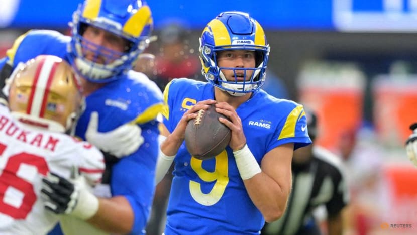 NFL-Rams' QB Stafford embraces pressure in gunning for first playoff win