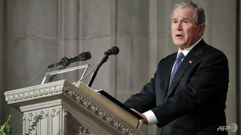 Washington sets aside divisions as US bids farewell to Bush Washington sets aside divisions as US bids farewell to Bush
