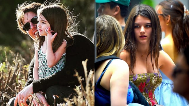 Tom Cruise的16岁女儿近照曝光　打扮朴实飘女人味