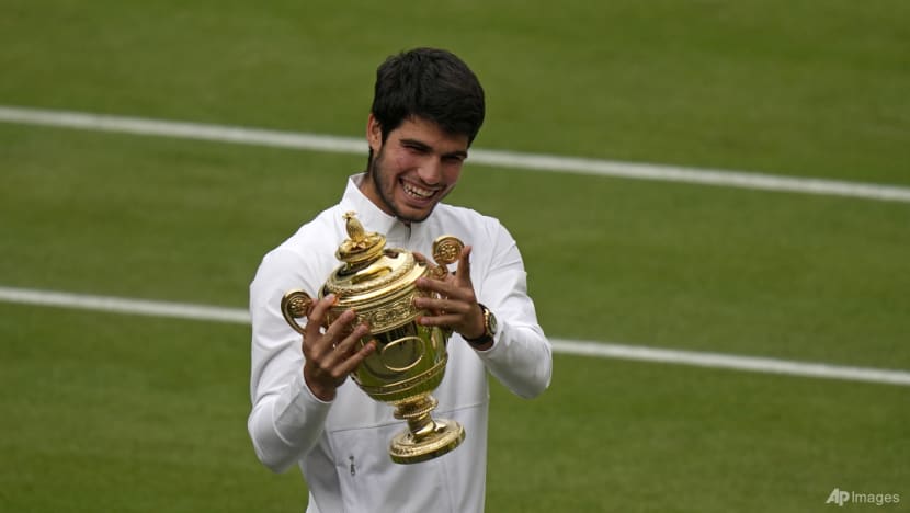 Alcaraz beats Djokovic in five sets to win first Wimbledon title