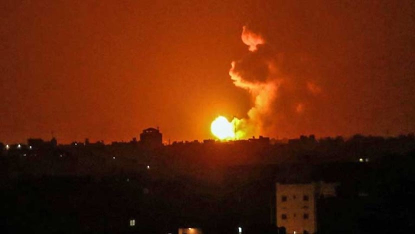 Israeli jets strike Hamas sites in Gaza after rocket attacks Israeli jets strike Hamas sites in Gaza after rocket attacks