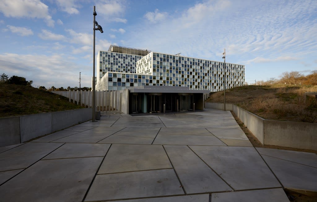 The International Criminal Court in The Hague, The Netherlands. The International Criminal Court in The Hague, The Netherlands.