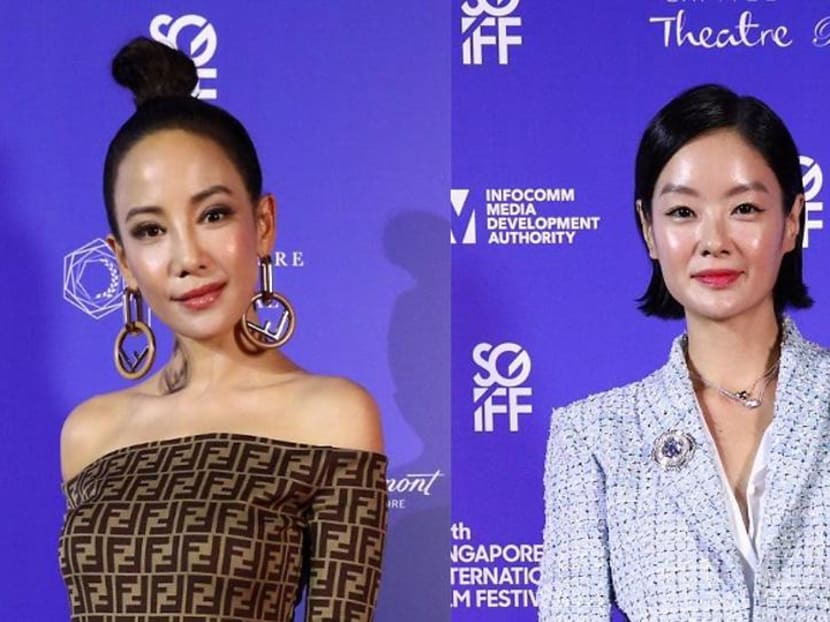 Fiona Xie, Sheila Sim walk the Singapore International Film Festival carpet Fiona Xie, Sheila Sim walk the Singapore International Film Festival carpet