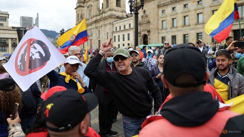 Thousands march across Colombia to oppose government reforms Thousands march across Colombia to oppose government reforms