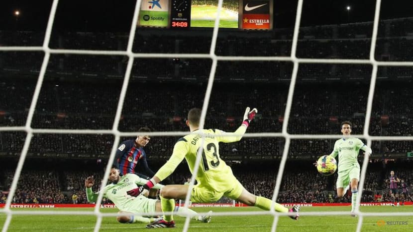 Pedri on target to earn Barcelona 1-0 win over Getafe Pedri on target to earn Barcelona 1-0 win over Getafe