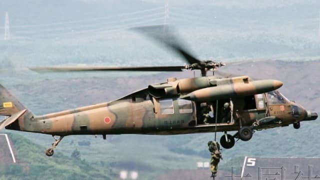 日本陆上自卫队直升机宫古岛机上十人失联