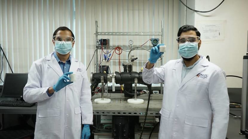 NUS team invents ‘fast and safe’ way to convert natural gas to solid form, says method can boost energy security NUS team invents ‘fast and safe’ way to convert natural gas to solid form, says method can boost energy security