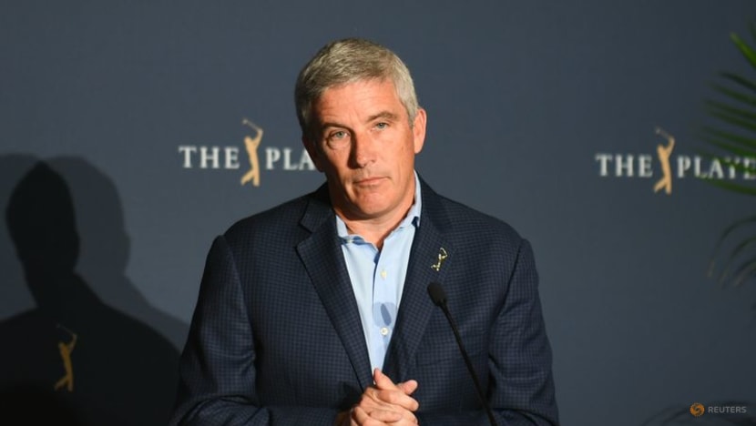 PGA Tour commissioner labels LIV an exhibition series of free-riders PGA Tour commissioner labels LIV an exhibition series of free-riders