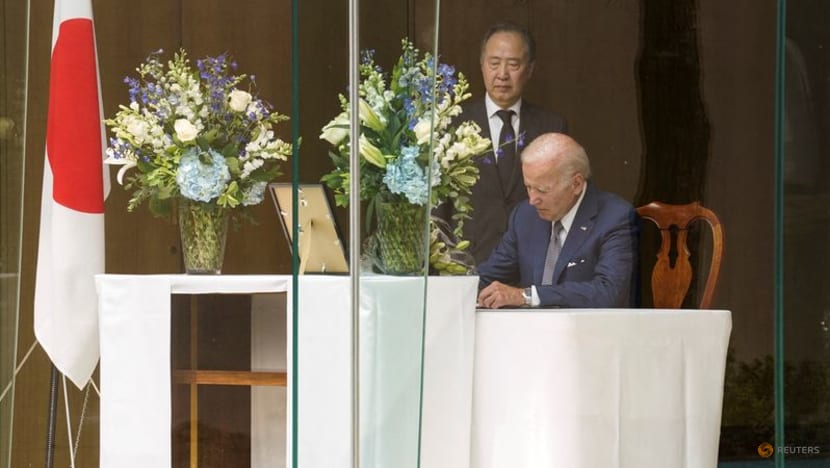 Biden tells Japan PM of outrage at Shinzo Abe's assassination Biden tells Japan PM of outrage at Shinzo Abe's assassination