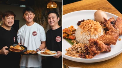 Sedap Modern Nasi Lemak With ‘Taiwanese-Style’ Fried Chicken & Ramen Eggs At Hip Bugis Cafe