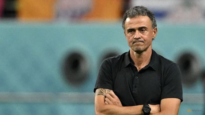 Luis Enrique unhappy as Spain are dismantled by Japan Luis Enrique unhappy as Spain are dismantled by Japan