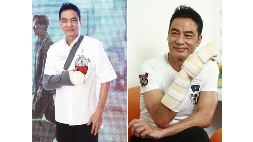 Simon Yam’s right hand likely to be permanently scarred after knife attack Simon Yam’s right hand likely to be permanently scarred after knife attack
