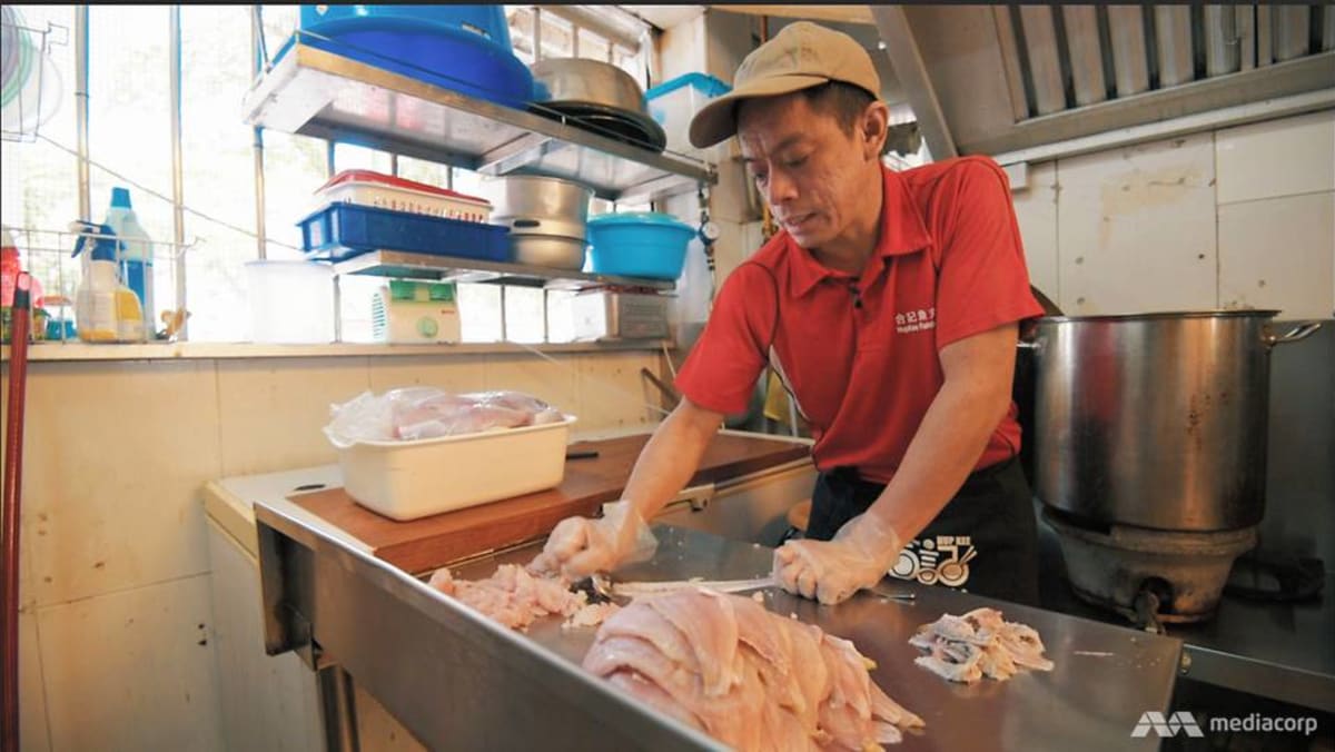 Fish balls made by hand and sold out 