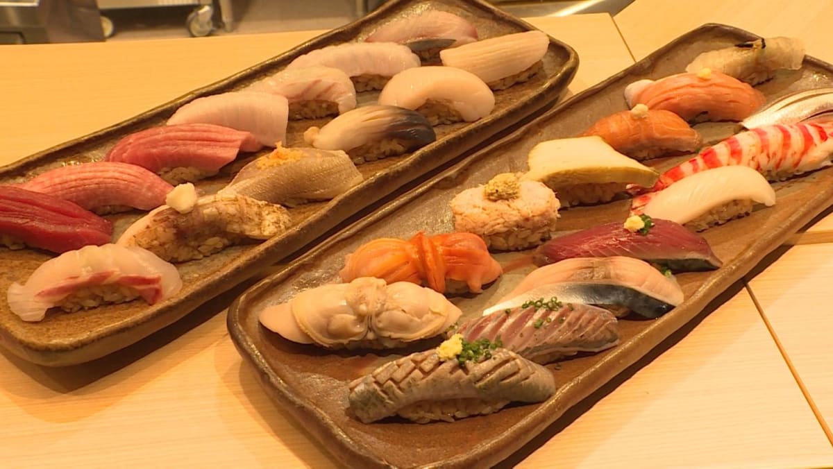 Sushi terbaik adalah SGD40 di Ginza