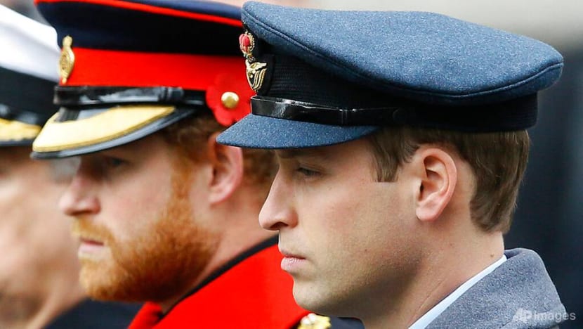 Princes William, Harry won't walk side-by-side at grandfather Prince Philip's funeral