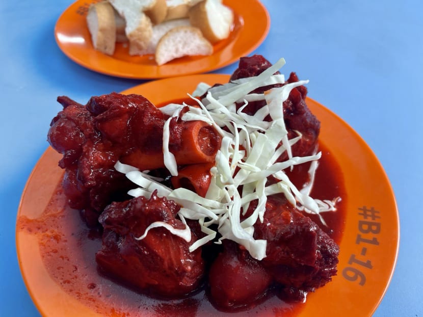 This famous sup tulang merah at Golden Mile Food Centre is a deliciously messy affair